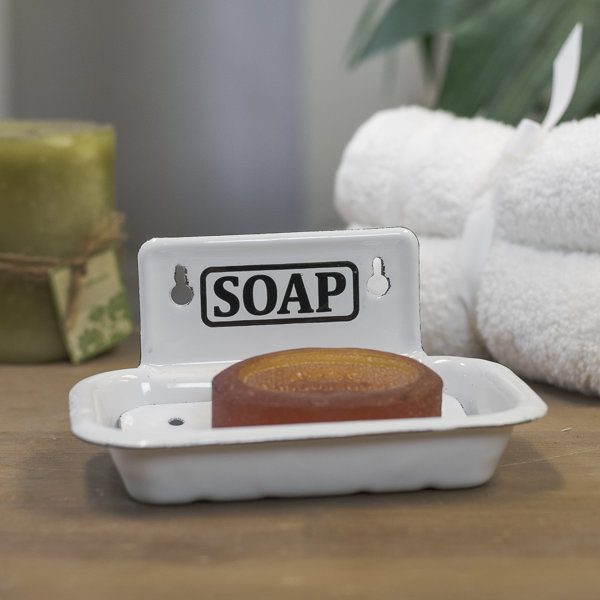 American Mercantile Vintage Enamelware Soap Dish & Reviews Wayfair